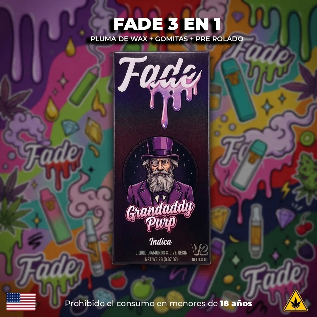 Fade Granddaddy Purp Pluma de Wax 2G