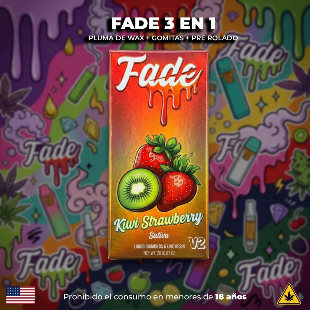 Fade Kiwi Strawberry Pluma de Wax 2G