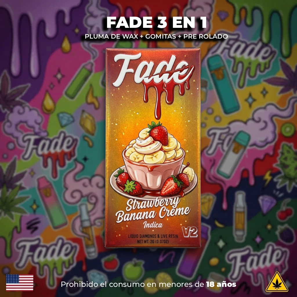 Fade Strawberry Banana Creme Pluma de Wax 2G