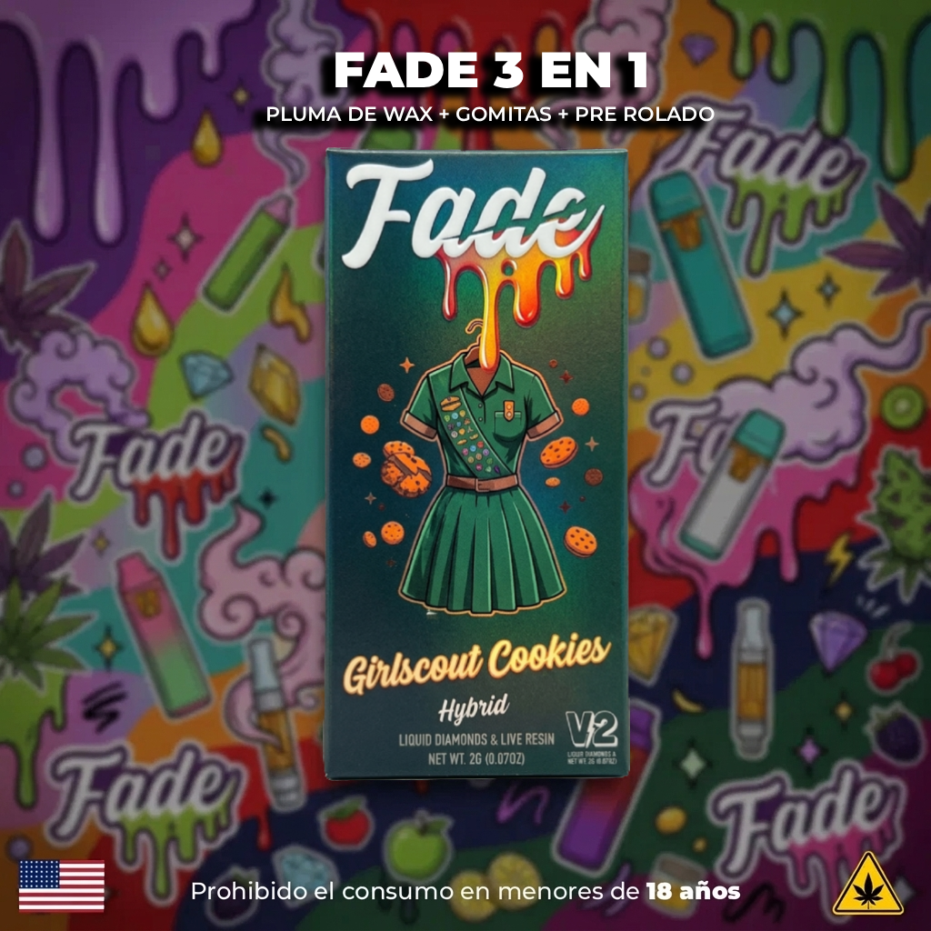 Fade Girlscout Cookies Pluma de Wax 2G