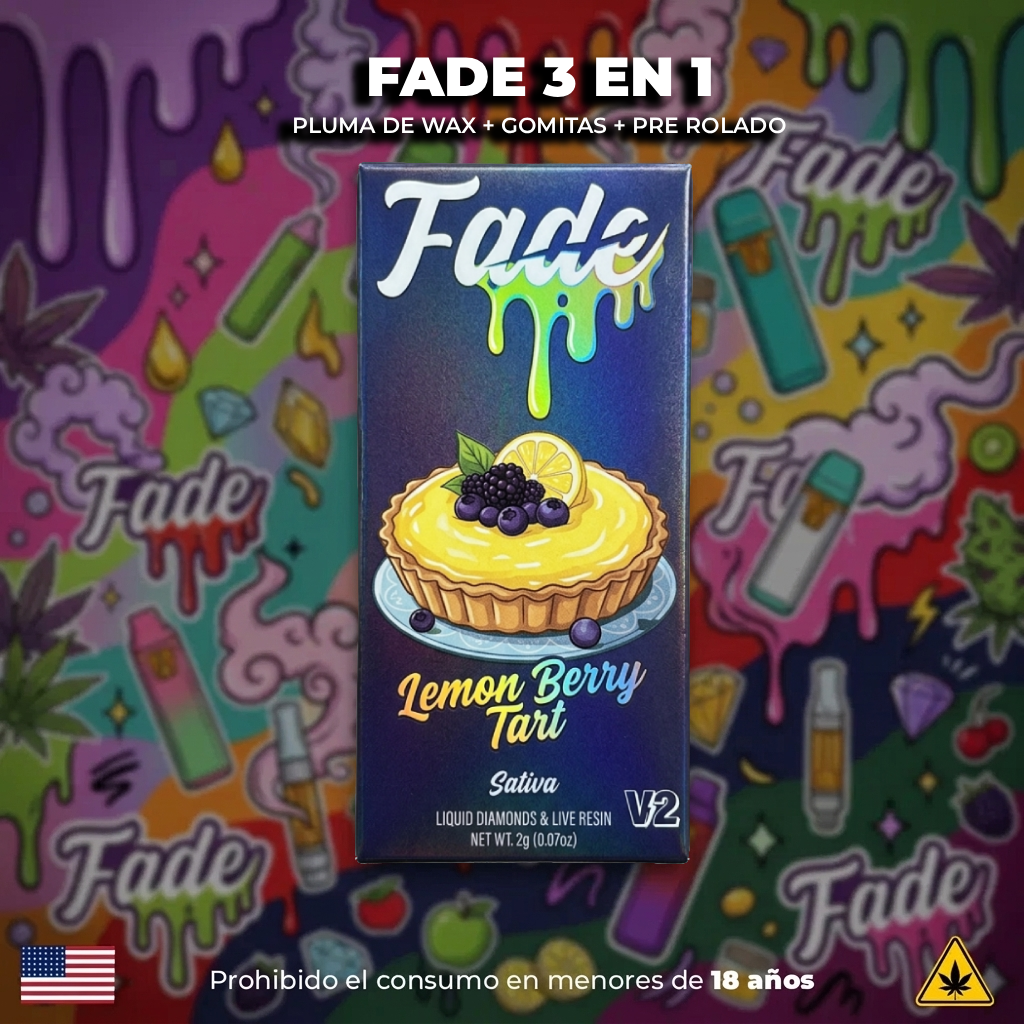 Fade Lemon Berry Tart Pluma de Wax 2G