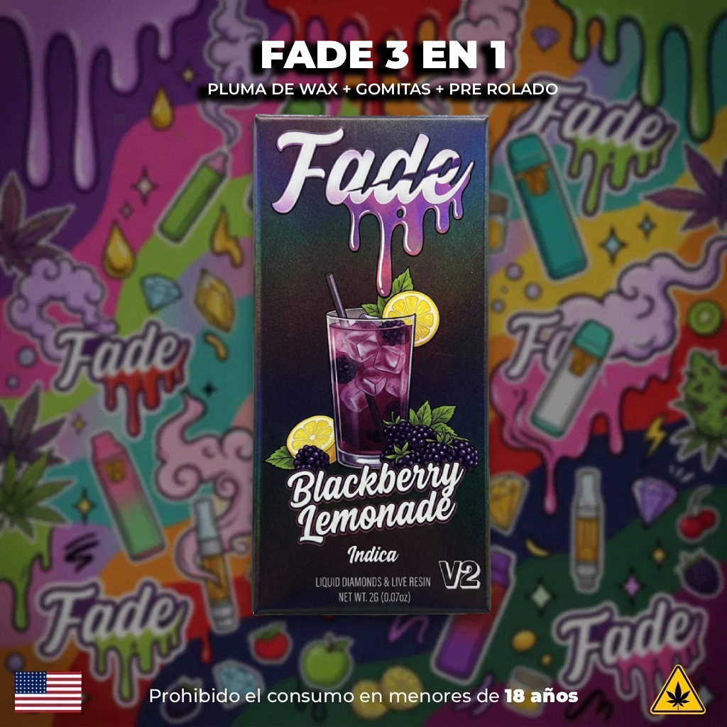 Fade Blackberry Lemonade Pluma de Wax 2G